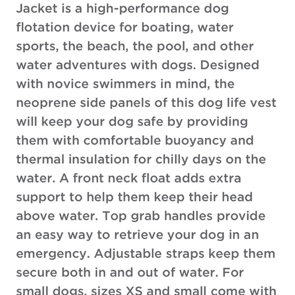 Outward Hound Swim Life Vest Jacket Medium - Picture 6 of 9